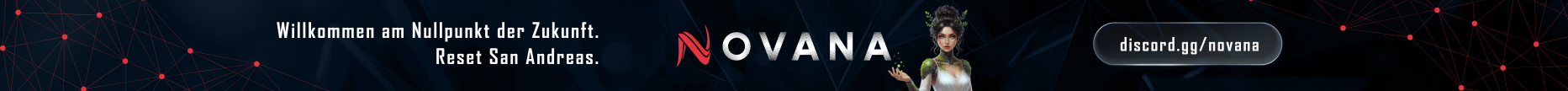 NOVANA: Willkommen am Nullpunkt der Zukunft – Reset San Andreas – discord/novana